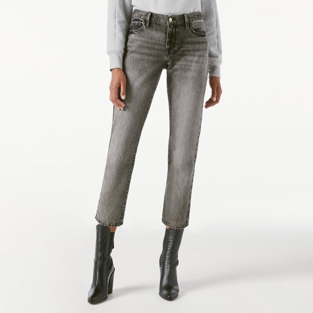 FRAME Le Nouveau Straight leg jeans in Kickdrum